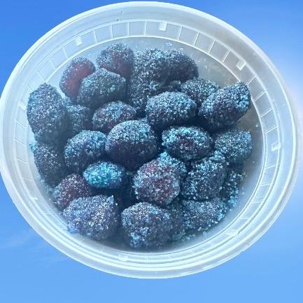 Blue Raspberry Sour candy Gushers 10 oz