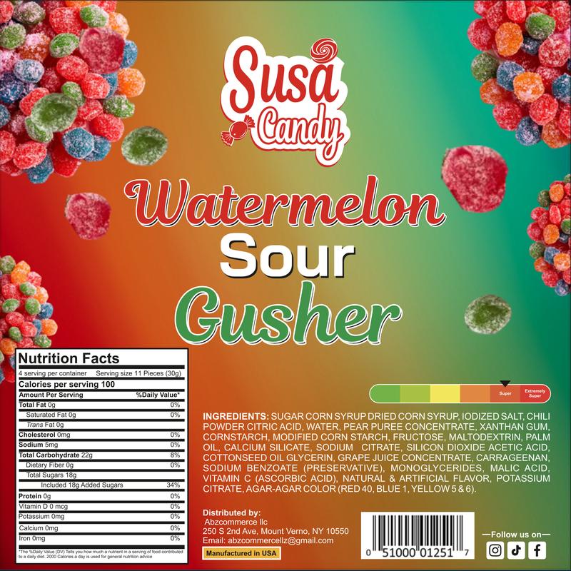 Sour Watermelon Gushers Blast