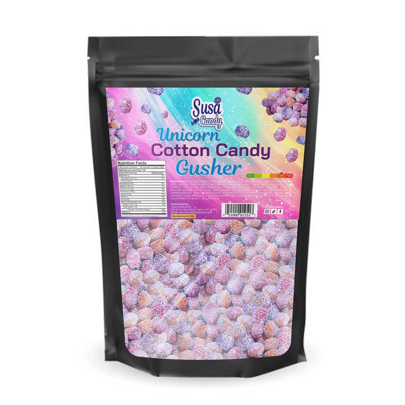 Unicorn Cotton Cady Gushers - Sweet Candy