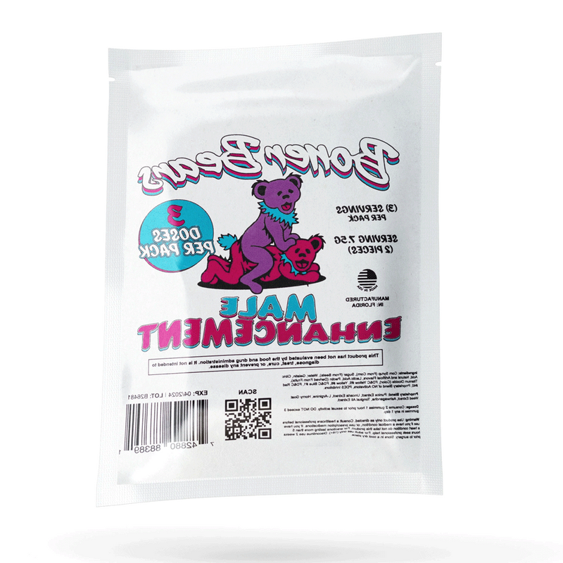 Bears For Males Gummies (10 packs of 3 doses per pack)