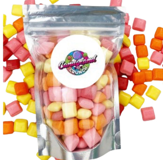 Starburst freeze dried candy bag.